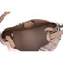 BURBERRY London England Check Bucket Bag Beige Multi Leather